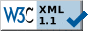 WC3 Verified XML 1.1 - Click to verify our XML markup